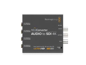 Blackmagic MiniConverter Audio to SDI 4k