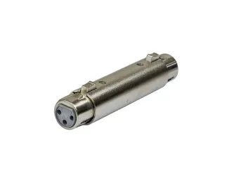 XLR Female to Female Adapter